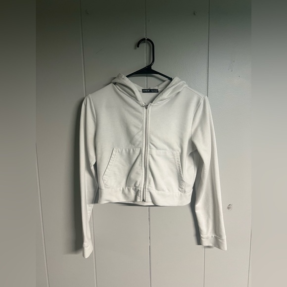 Shein Cropped Zip up - Picture 1 of 3